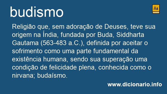 Significado de budismo
