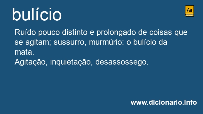 Significado de bulcia