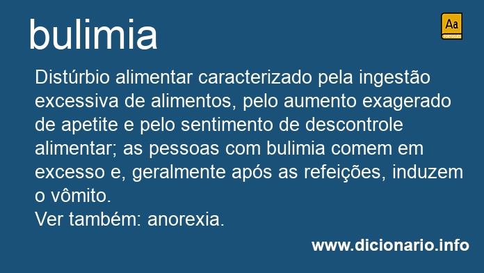Significado de bulimia
