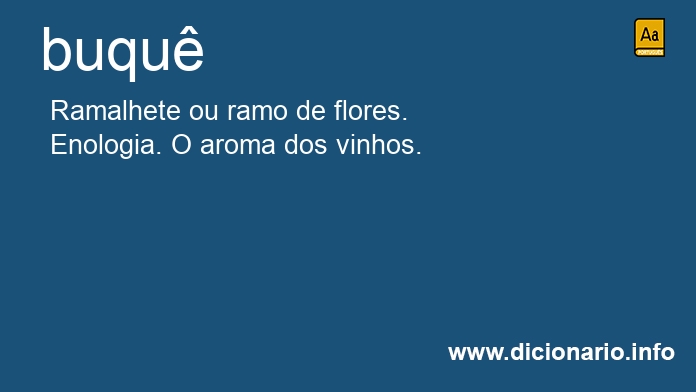 Significado de buqus