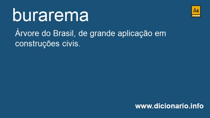 Significado de burarema