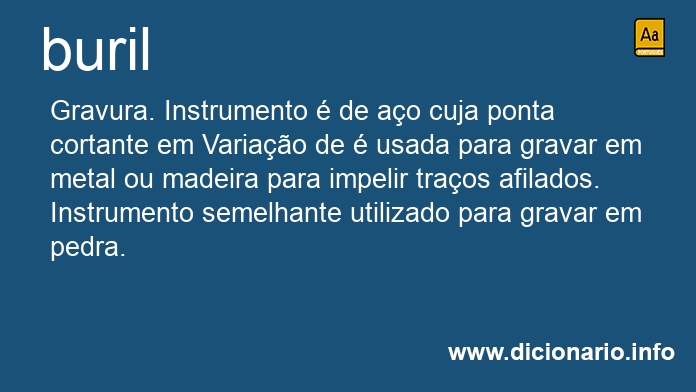 Significado de buris