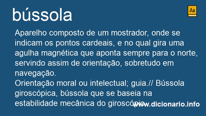 Significado de bssola