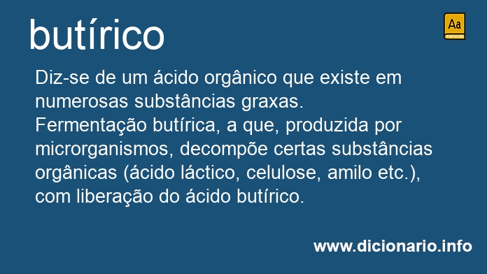 Significado de butrica