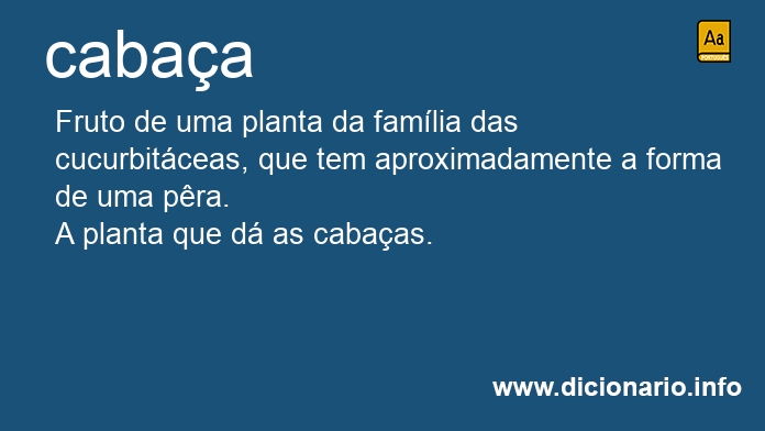 Significado de cabaa