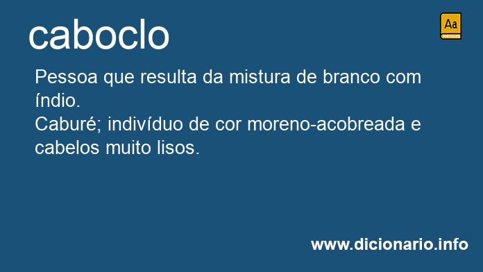 Significado de caboclos