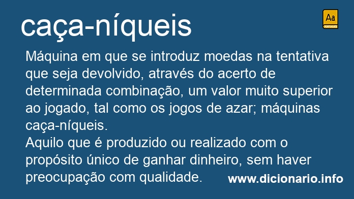 Significado de caa-nqueis