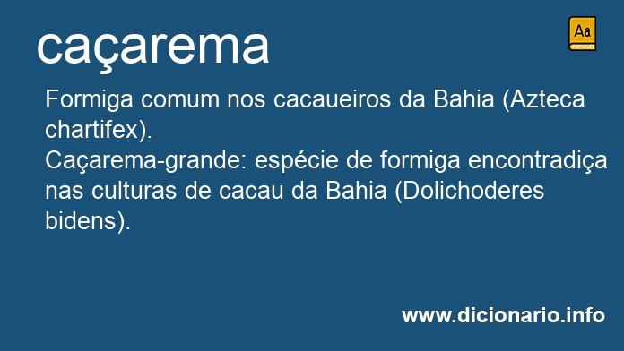Significado de caarema