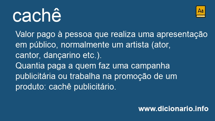 Significado de cach