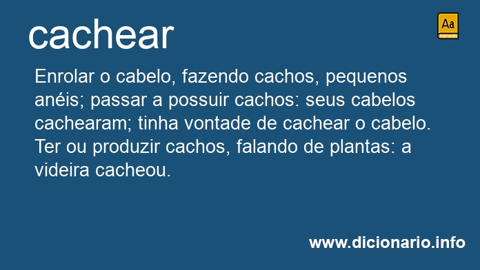 Significado de cacheareis
