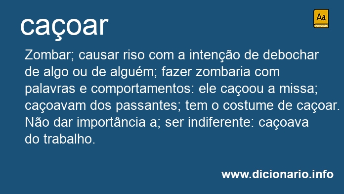 Significado de caoarei