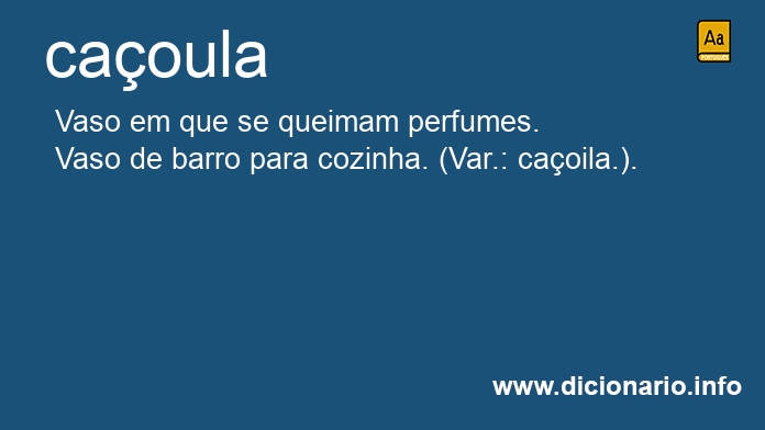 Significado de caoula