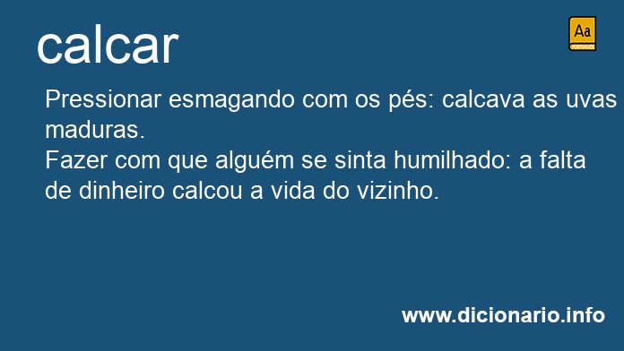 Significado de calcavas