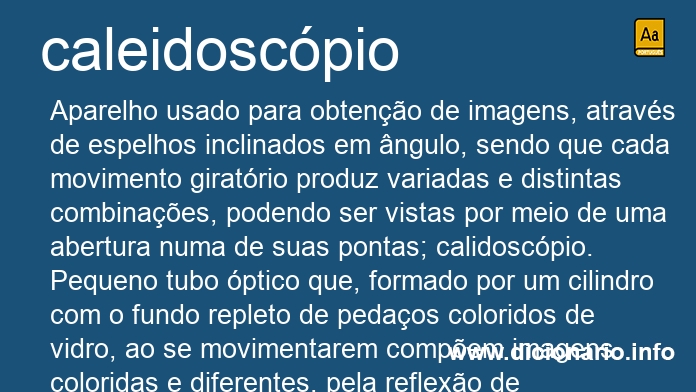 Significado de caleidoscpio