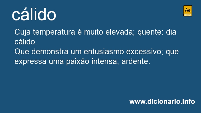 Significado de clida