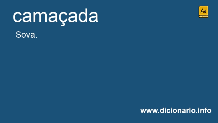 Significado de camaada