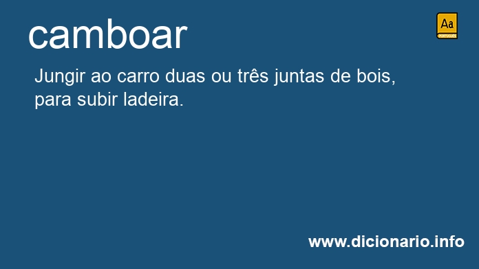 Significado de camboo