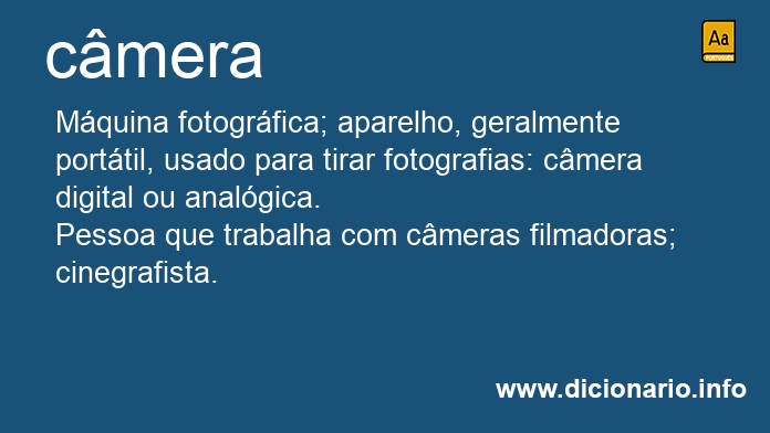 Significado de cmera