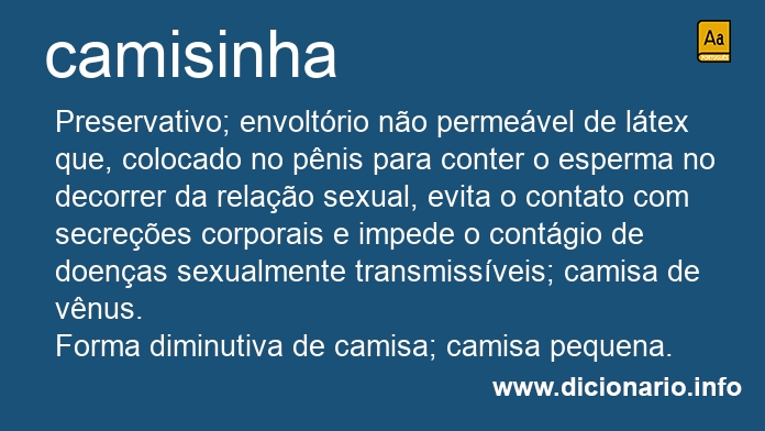 Significado de camisinha