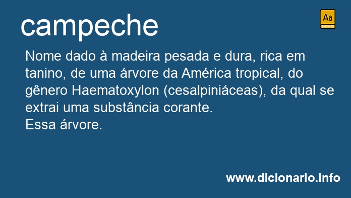 Significado de campeche