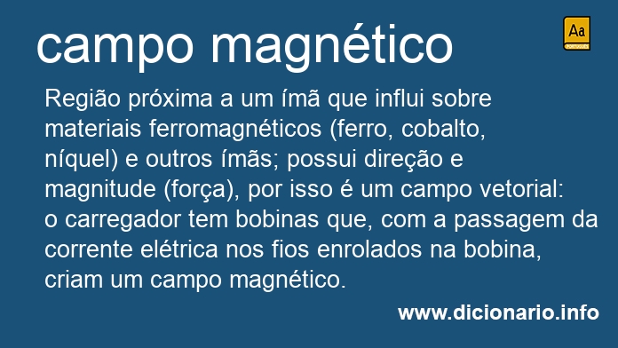 Significado de campo magntico