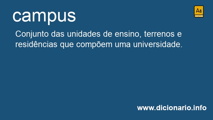 Significado de cmpus