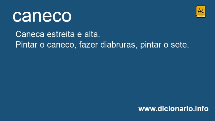 Significado de canecos