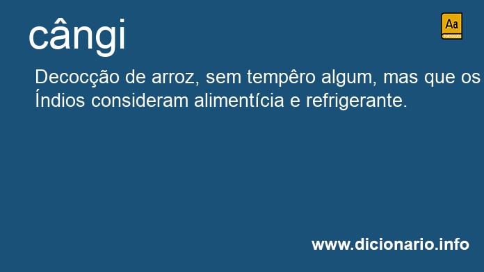 Significado de cngi