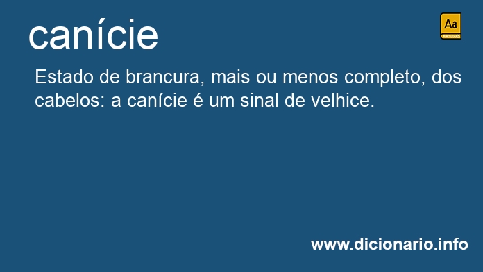 Significado de cancie