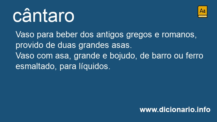 Significado de cntaro