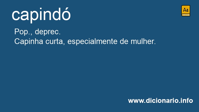 Significado de capind