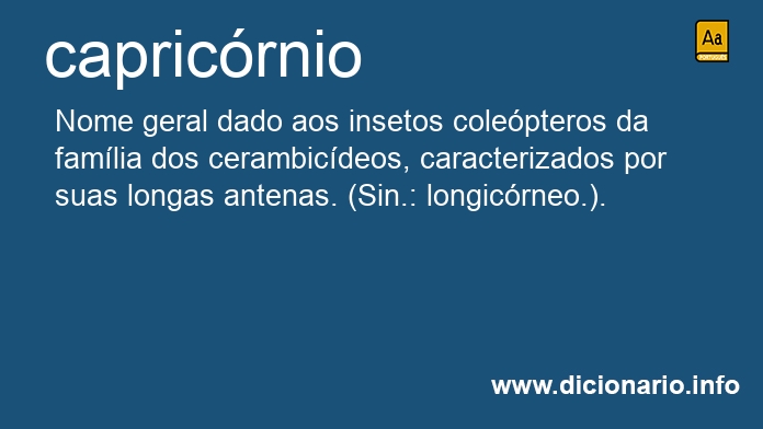 Significado de capricrnios