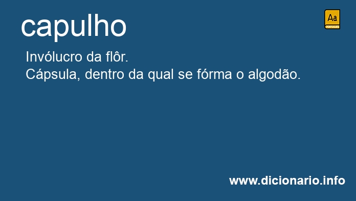 Significado de capulho