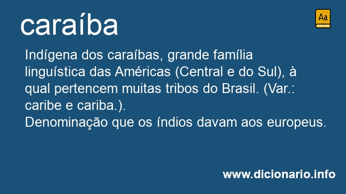 Significado de caraba