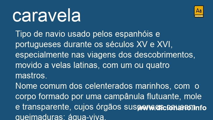 Significado de caravela