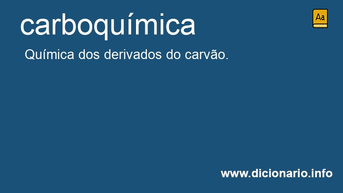 Significado de carboqumica