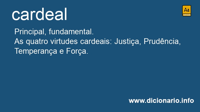 Significado de cardeal