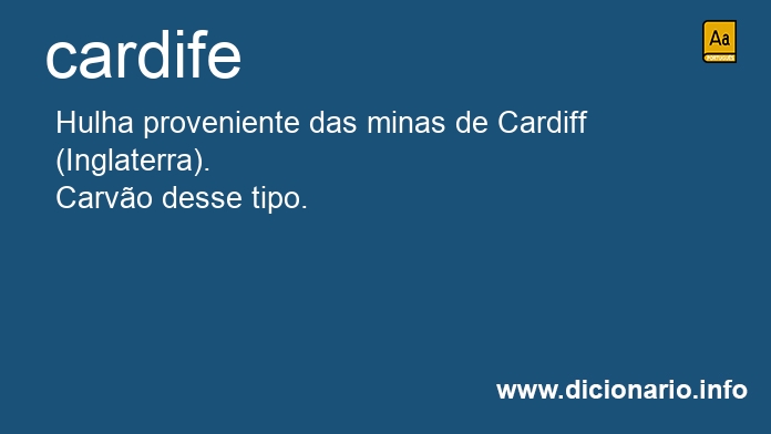 Significado de cardife