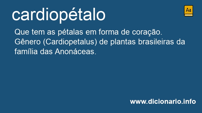 Significado de cardioptalo