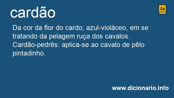 Significado de cardes