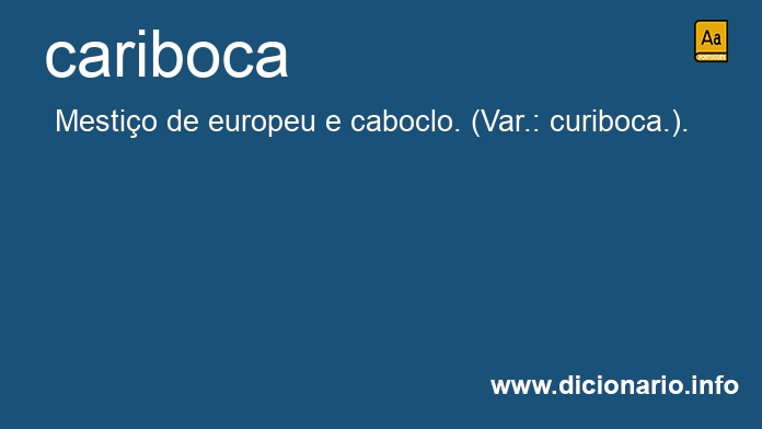 Significado de caribocas