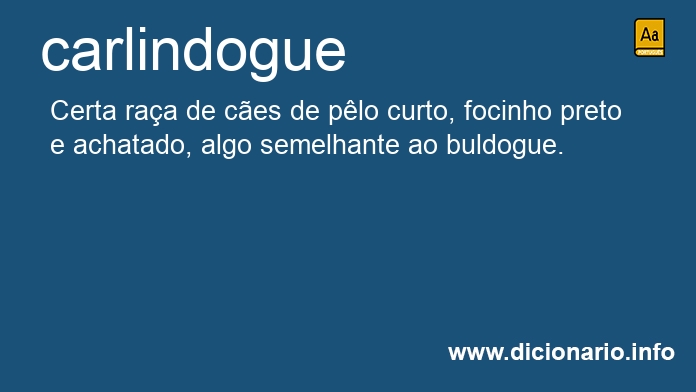 Significado de carlindogue