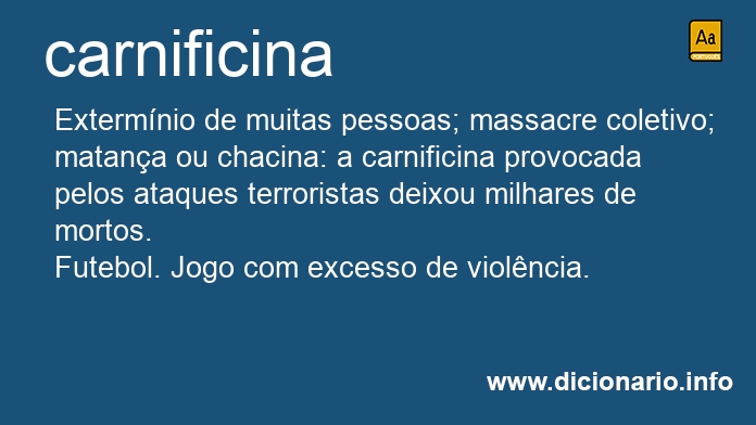 Significado de carnificina