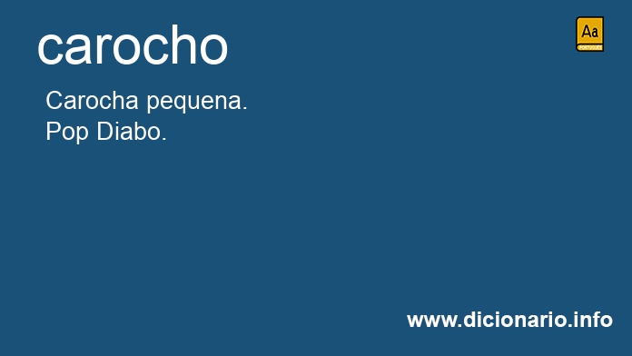 Significado de Carochos
