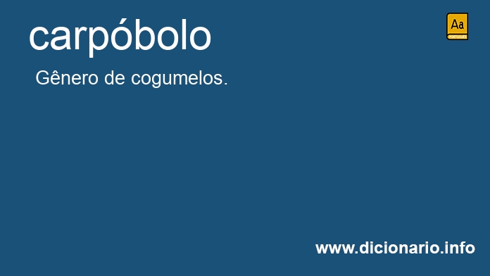 Significado de carpbolo