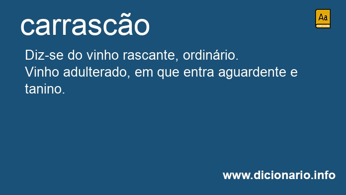 Significado de carrasco