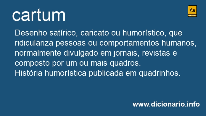 Significado de cartum