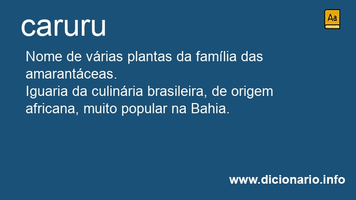 Significado de carurus