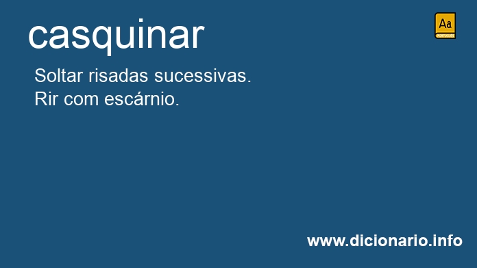 Significado de casquinar