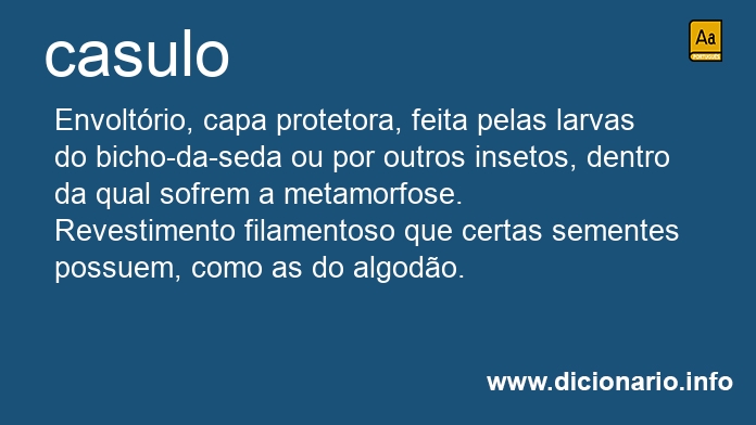 Significado de casulos